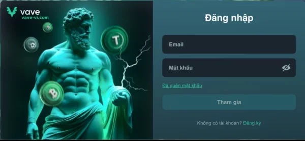 Việc ĐĂNG KÝ tại VAVE Casino